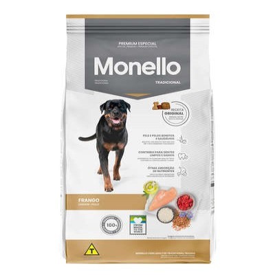 Comida Para Perro Monello Adulto Tradicional